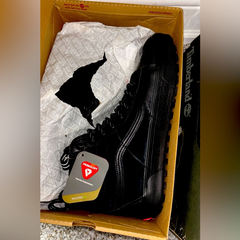 Timberland Men's Black High-Top Shoes